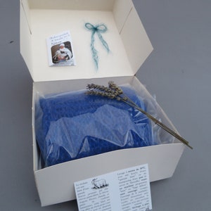 ponchos chauffes épaules-laine mohair produite et tricotée en Bourgogne, couleurs au choix poncho urbainLa Fée Mohair image 8