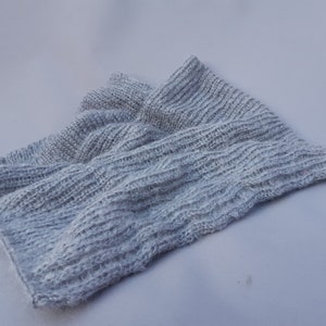 ponchos chauffes épaules-laine mohair produite et tricotée en Bourgogne, couleurs au choix poncho urbainLa Fée Mohair image 5