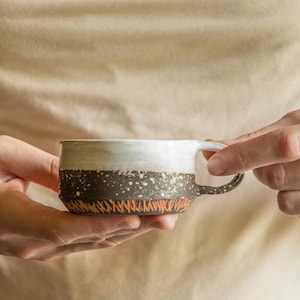 Espresso cup Coffee Lover Gift Ceramic Cups Mug Pottery Handmade Gifts for Coffee Lovers