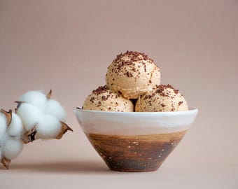 Ice Cream bowl Pottery Handmade Bowls