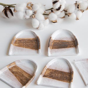 Spoon Rest Ceramic Modern for Kitchen Cooking Gift