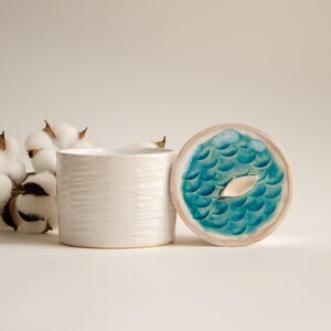 Butter Crock Keeper Dish Handmade - Unique Kitchen Gift