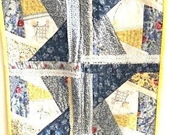 Crazy Quilt Table Runner