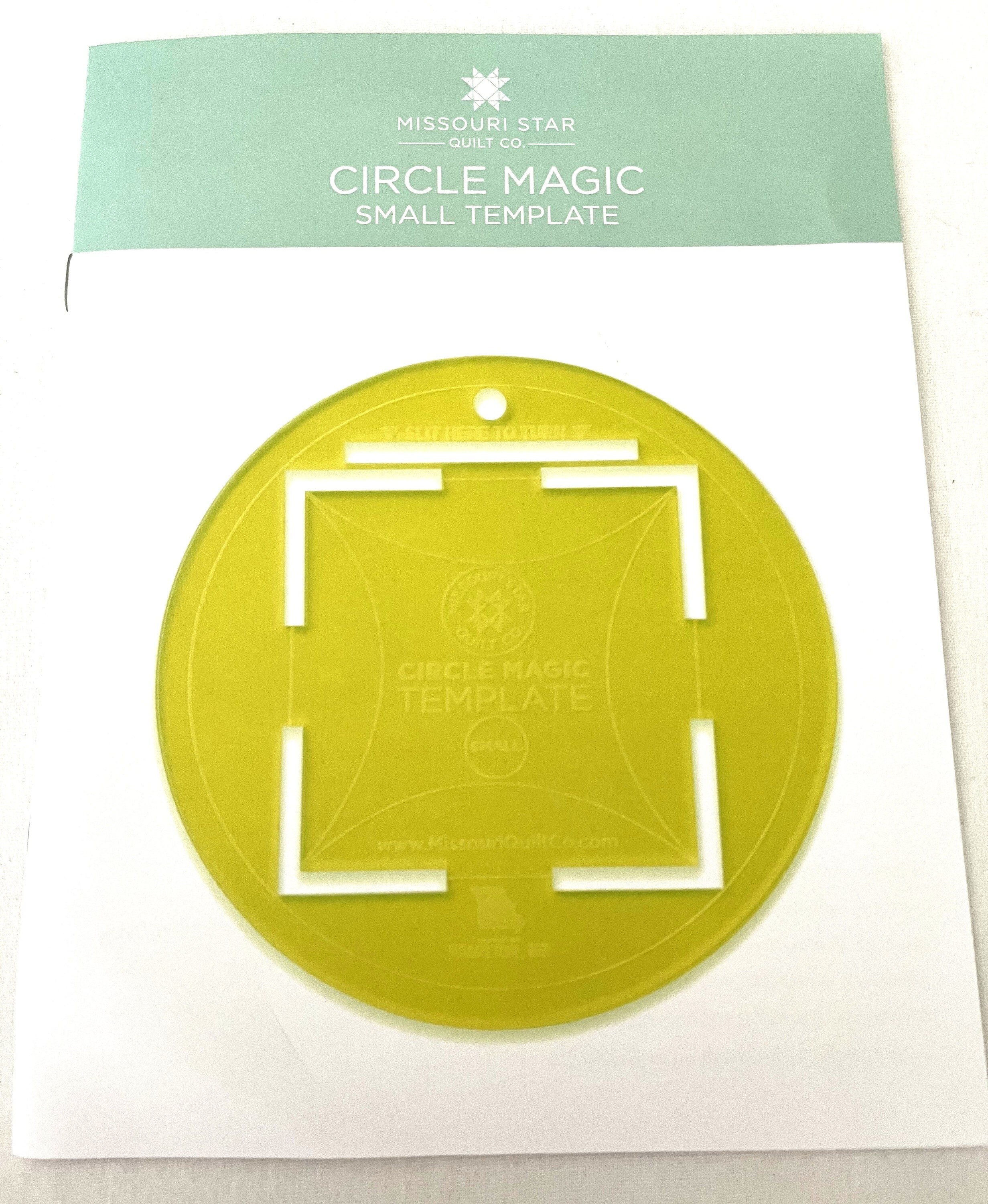 Missouri Star Circle Magic Large 10 Circle Template