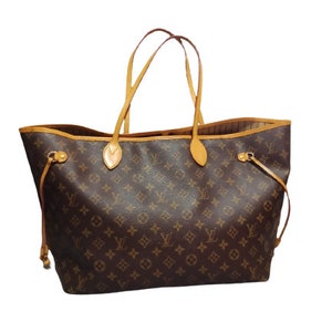 Purse Bling Neverfull GM Base Shaper, Bag Shaper for LV Never full Bags and  other LV Totes, Vegan Leather (Brown, GM)