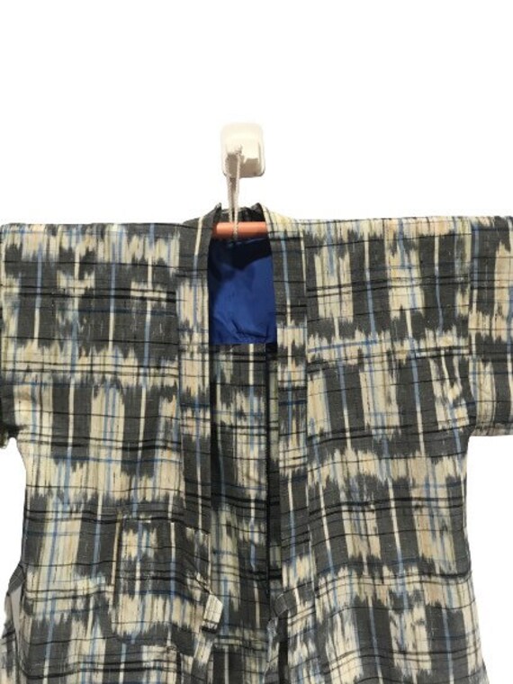 FREE SHIPPING !! Vintage 70s Haori Kimono Japanes… - image 4