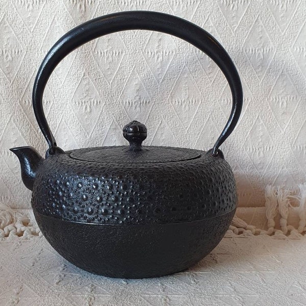 Tetsubin Japanese iron kettle.