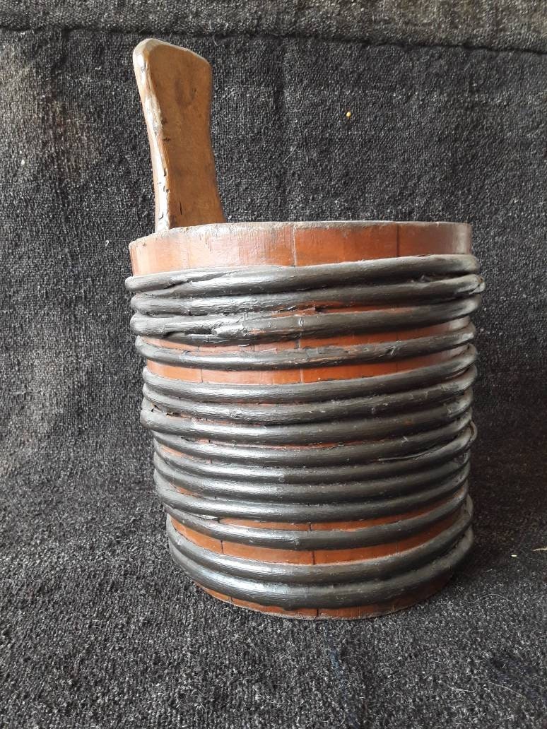 Skandinavischer Holz-Wasser-Eimer | Etsy