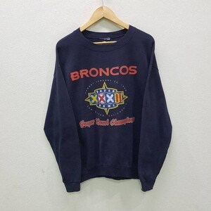 Vintage Broncos Super Bowl Champions Sweatshirts 90&#39;s Sweater Jumper Pullover