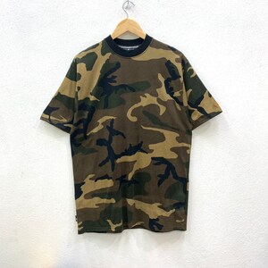 RARE !!!  Mackdaddy Brand Camo Japanese Brand T-shirts Made In Japan