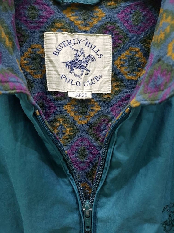 Vintage Beverly Hills Polo Club BHPC Jacket Windbreak… - Gem