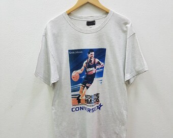 Camisetas vintage de baloncesto Converse Kevin Johnson de los 90