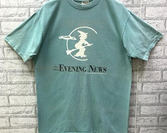 RARE!! Vintage 90’s The Salem Evening News T-shirts By Onieta