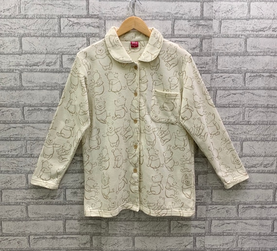 Vintage Winnie The Pooh Disnep Pyjamas Alloverprin