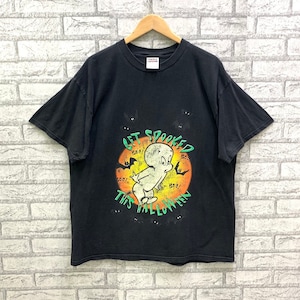 Vintage 90s Casper Get Spooked This Halloween The Family Ghost Horror Cartoon Film Movie T-shirts