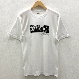 Vintage Stallone Rambo 3 American Action Film Movie T-shirts/ Sylvester Stallone Fit Small