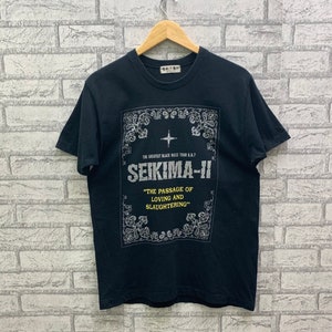 Vintage 90s Seikima - ll Japanese Heavy Metal Band T-shirts Seikima ll Tee Band