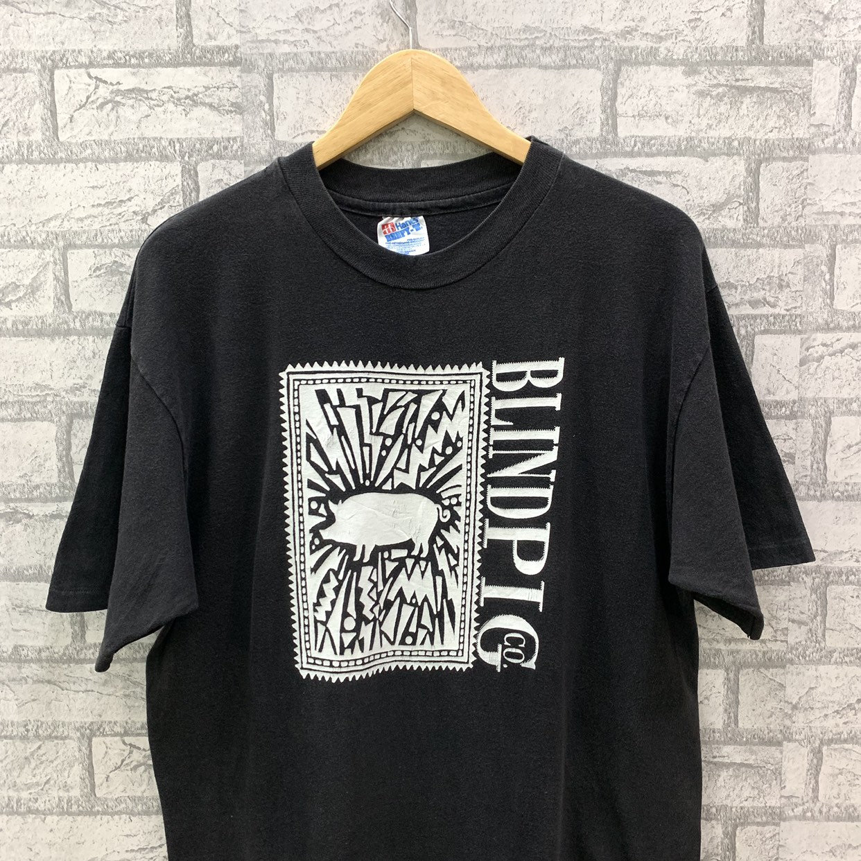 90s BLIND PIG RECORDS Tシャツ L Vintage Blind Pig Records T Shirt 80s 90s T-shirt Blind Pig