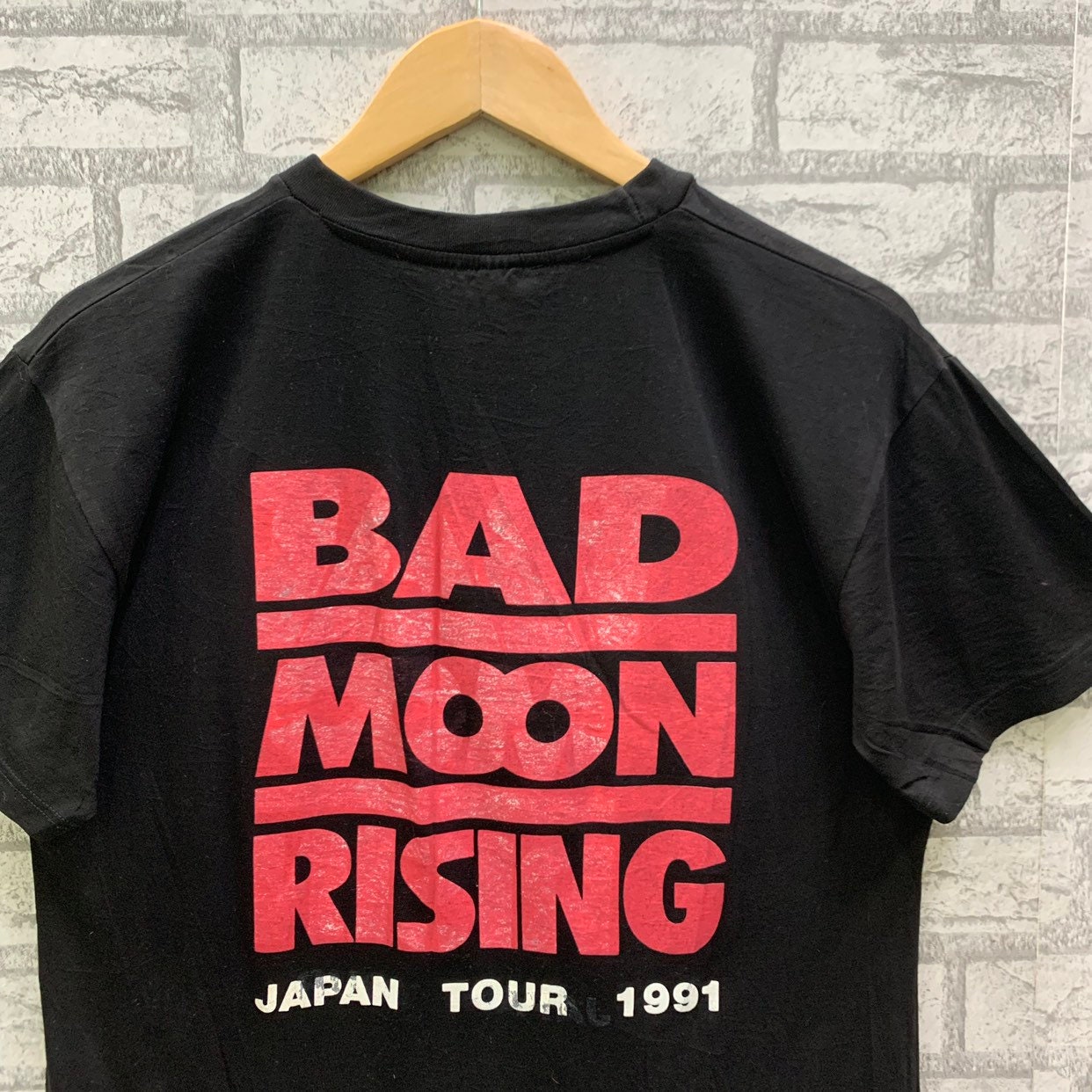 春夏新作 MOON BAD RISING TEE 1991 TOUR JAPAN Tシャツ/カットソー