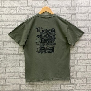 Vintage Engrave Japanese Punk Rock Band Tour 2001