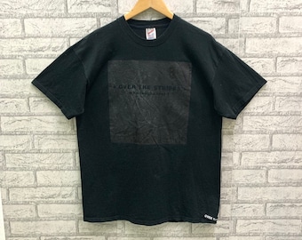 RARE!! Vintage 90s Over The Stripes Who Laughs Last ? T-shirts
