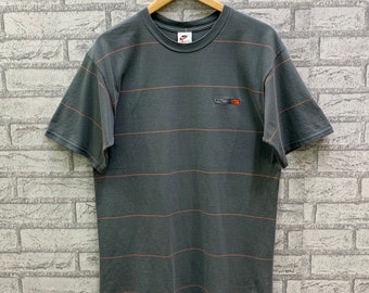 Vintage Nike Acg Stripe Embroidery Small Logo T-shirts