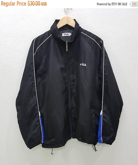 vintage fila windbreaker