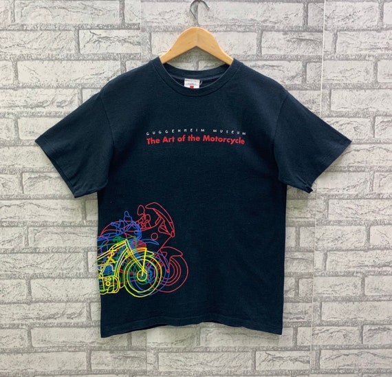 Vintage 90s Guggenheim Museum the Art of the Motorcycle T-shirts 