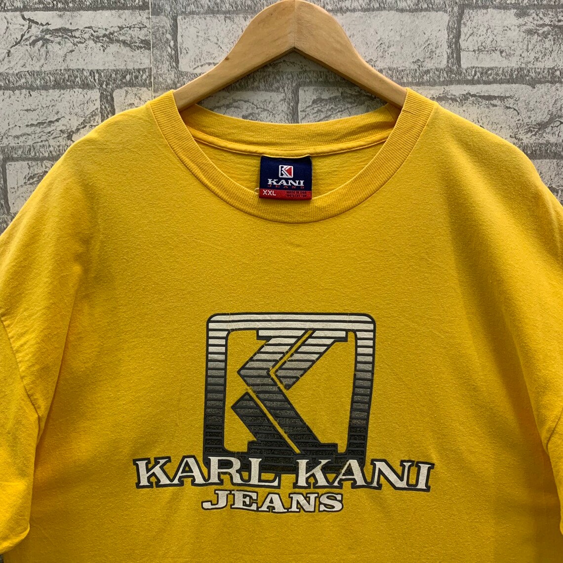 Vintage Karl Kani Jeans T-shirts Made in Usa Big Logo Spell - Etsy UK