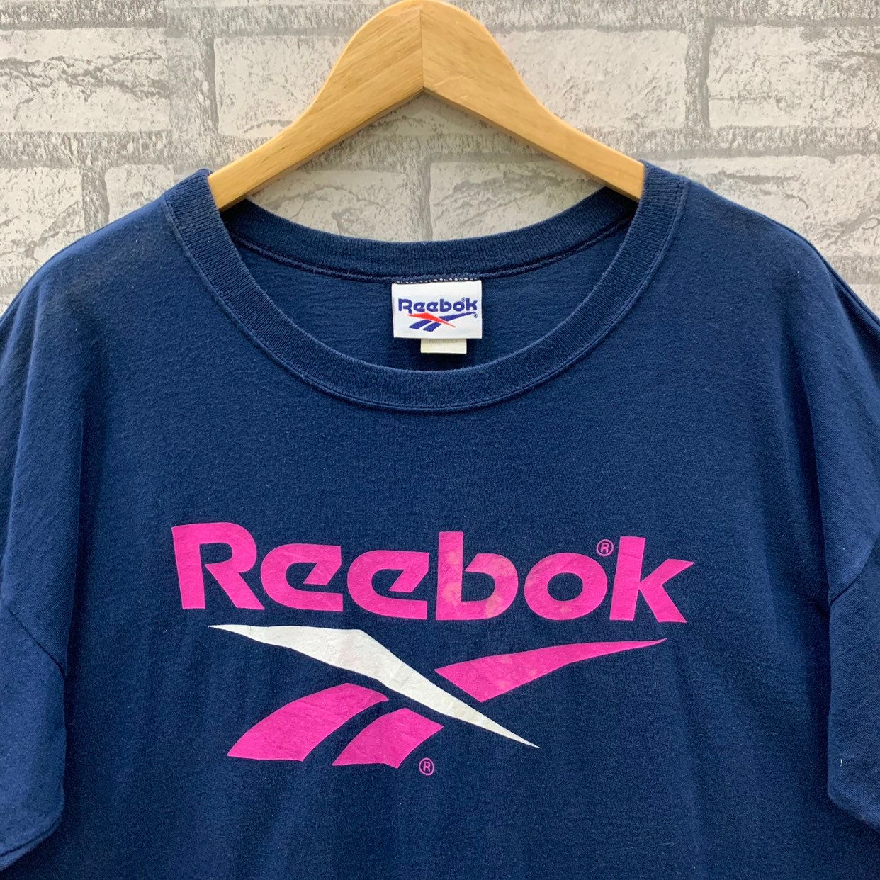 Vintage 90s Reebok Big Logo camisetas Ropa deportiva Streetwear - Etsy ...