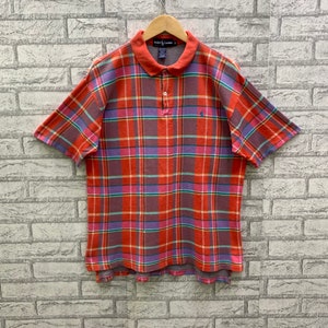 Polo By Ralph Lauren Small Pony Checkered Polo Shirt Colourful