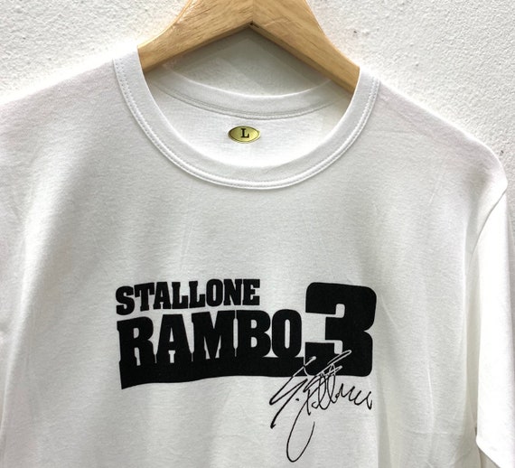 Vintage Stallone Rambo 3 American Action Film Mov… - image 3
