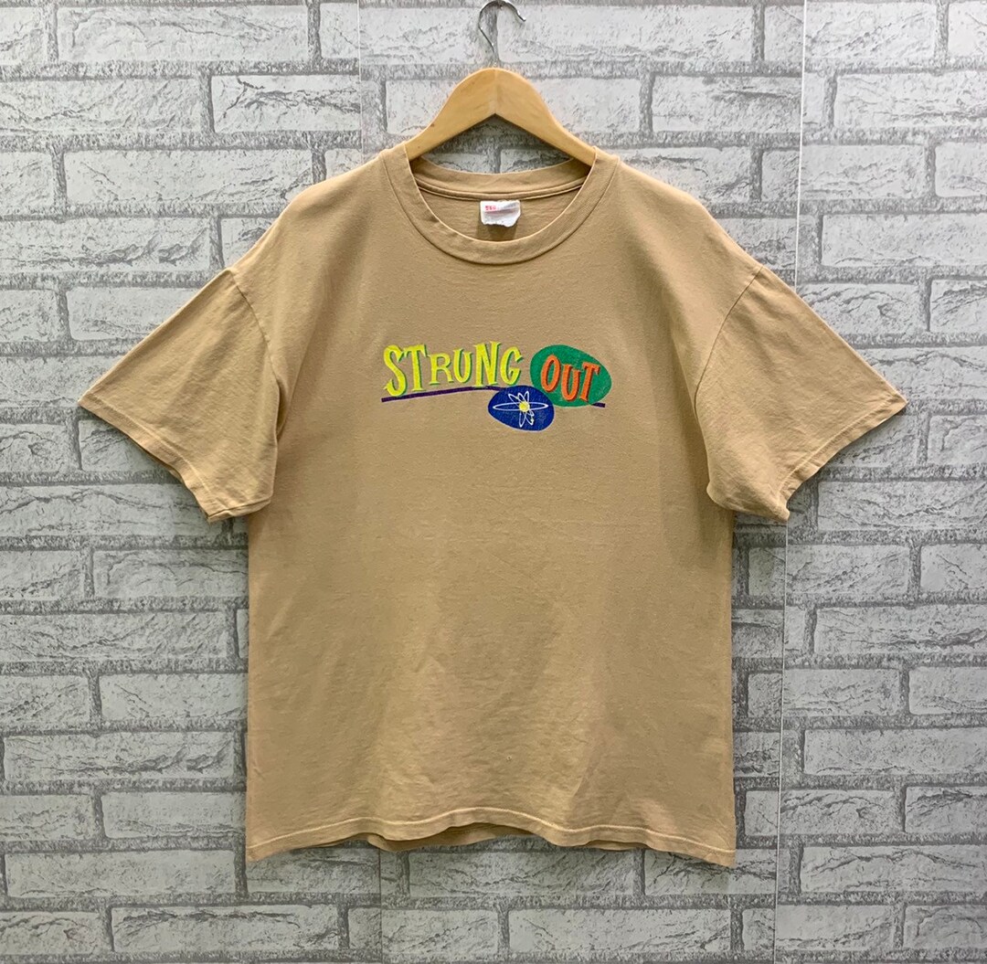 STRUNG OUT Twisted by Design Tシャツ XL Strung Out Twisted By Design Album Cover T-Shirt Black