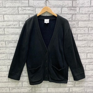 Vintage Norma Kamali Cardigan Full Button Fashion Designer Women Sweatshirts