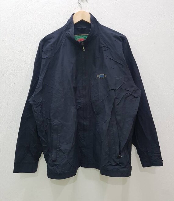 Vintage Sims Board Company Jacket Sweater Windbreaker Full Zipper 