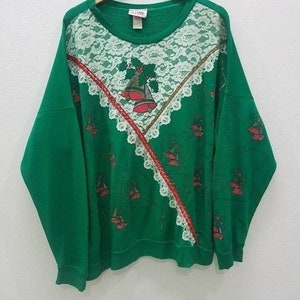 Vintage 90s Bells Sweatshirts Jumper Pullover Crewneck Nice Design