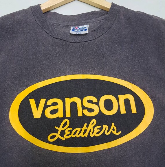 Vintage Vanson Leathers T-shirts Made 