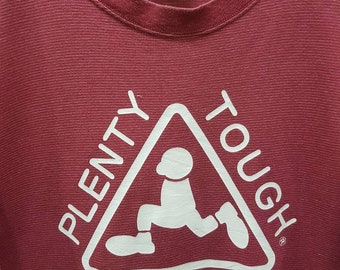 Vintage Plenty Tough Sport Usa T-shirts Big Logo Vtg 90s
