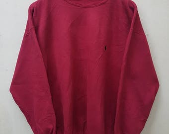 Vintage Polo By Ralph Lauren Turtle Neck Small Logo Sweatshirts