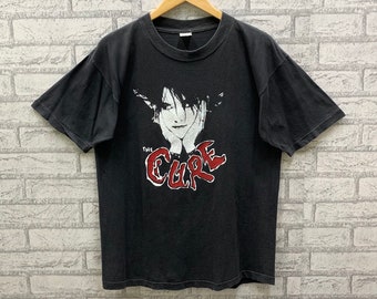 RARE!!! Vintage 90s The Cure Robert Smith New Wave Band T-shirts