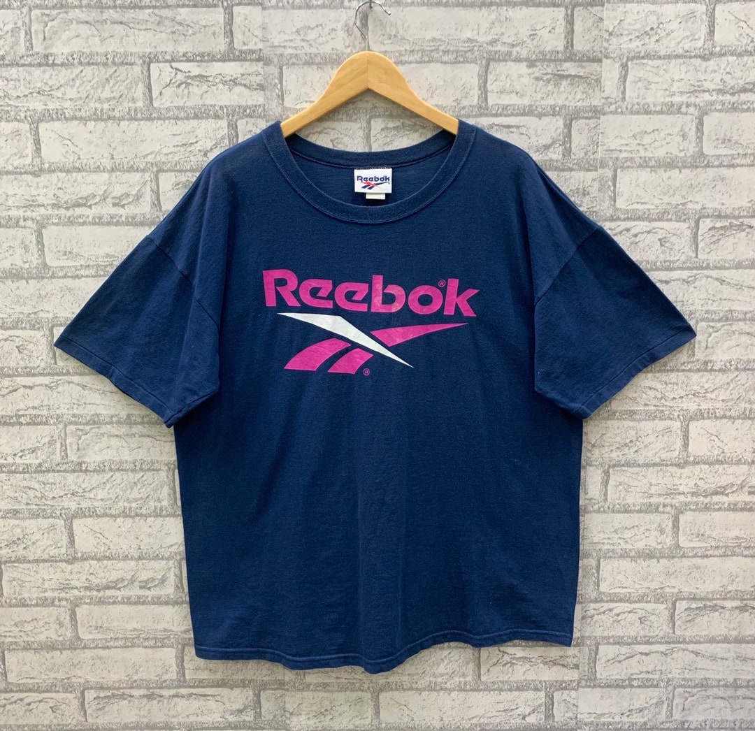 Vintage 90s Reebok Big Logo T-shirts Sportswear Streetwear - Etsy