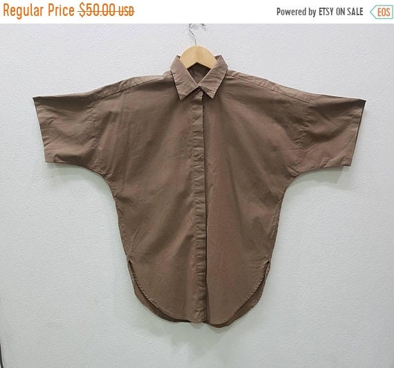 Vintage Norma Kamali Button Down Shirt For Women F