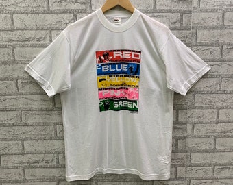 Vintage 90s Himitsu Sentai Gorengers Japanese Tokusatsu Superhero Television Series Promo Anime Japan T-shirts