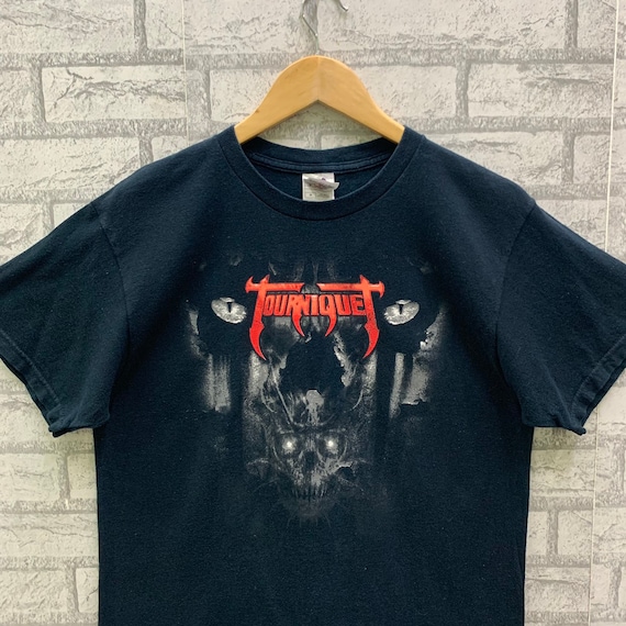 Vintage Tourniquet American Christian Metal Band Tsh… Gem