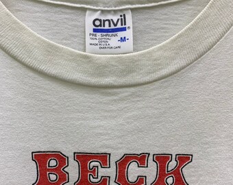 本日のみ値引10800円　90s BECK ODELAY 　Tシャツ Lサイズ cd71a852304e616cf52a02c14e6997