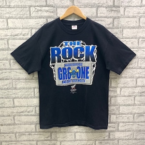 Vintage The Rock conosci il tuo ruolo Gr8 One e chiudi la bocca WWF Wrestling Layin The Smack Down T-shirts