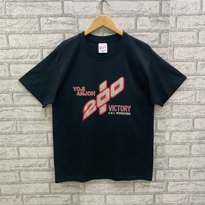 Vintage 90er Yoji Ahjo Victory U.W.F. International Japanese Professional Wrestler T-shirts DEADSTOCK