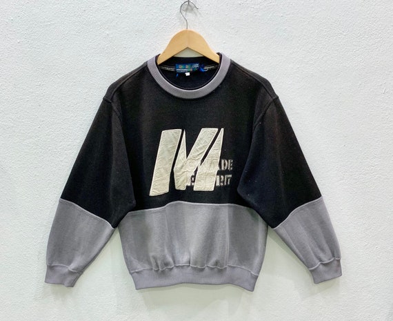 Vintage Monade Esprit Sweatshirts Big Logo Jumper Crewneck Multicolour