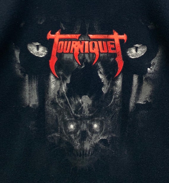 Vintage Tourniquet American Christian Metal Band Tsh… Gem