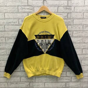 Vintage Partiamo Active Sports Sweatshirts Embroidery Logo Large Size
